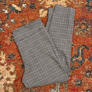Black & White Plaid Business Casual Pants/Leggings Size XL